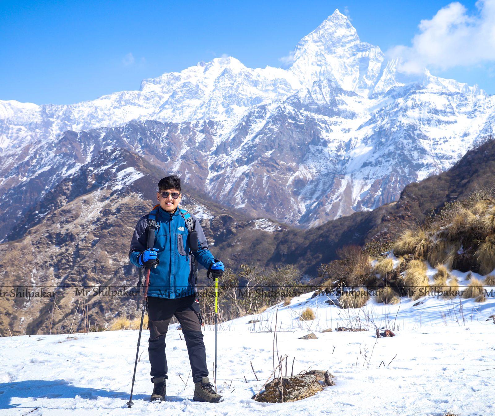 Annapurna Base Camp trekking in Nepal.