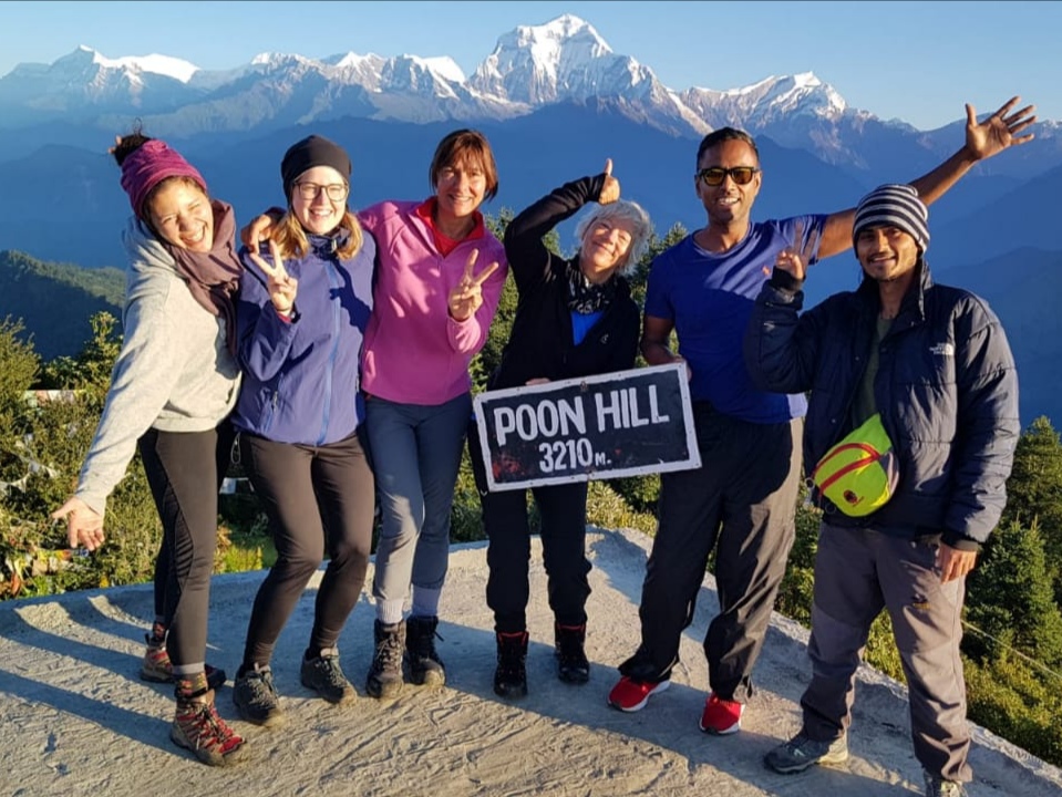 Annapurna Base Camp trekking in Nepal.